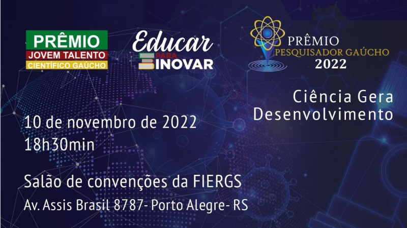 Card com informa&ccedil;&otilde;es sobre o pr&ecirc;mio