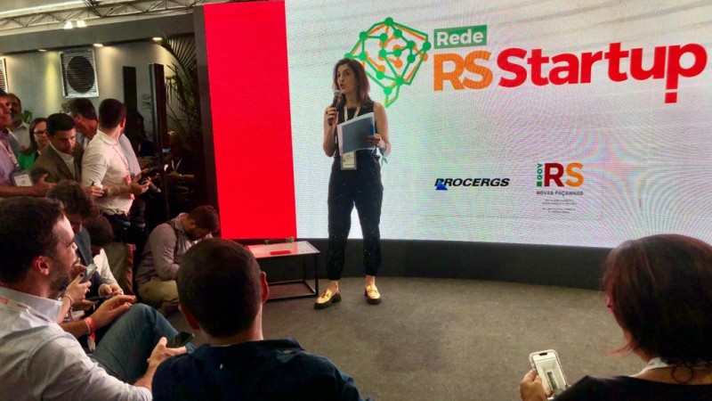Evento de lançamento da plataforma Rede RS Startup no RS Innovation Stage