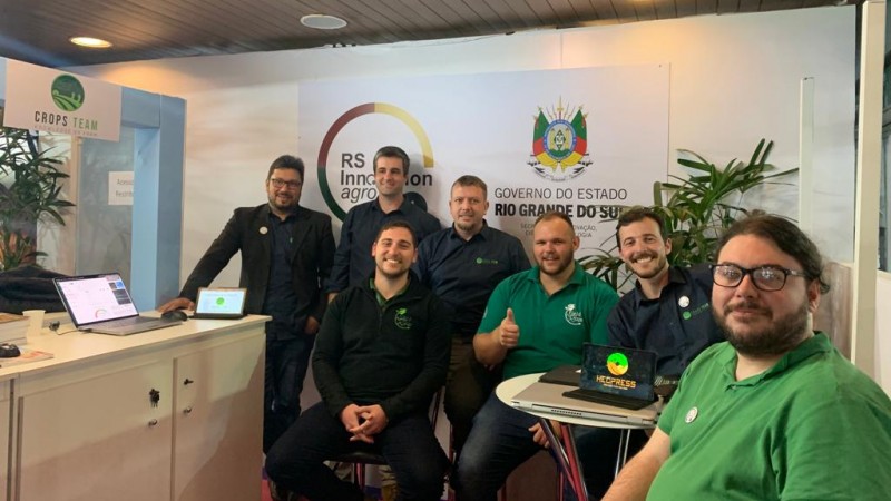 Equipe da Crops Team participou do RS Innovation Agro 2023