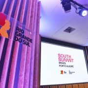 Tudo pronto no RS Innovation Stage, palco do governo do Estado no South Summit Brazil 2024