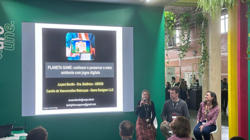 Painel sobre jogos digitais