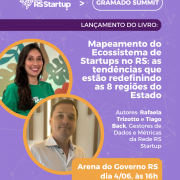 Lançamento do livro da Rede RS Startup acontecerá na Gramado Summit 2025