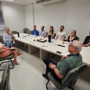 visitas institucionais de grupo de trabalho focado em healthtech