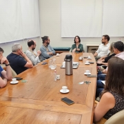 visitas institucionais de grupo de trabalho focado em healthtech