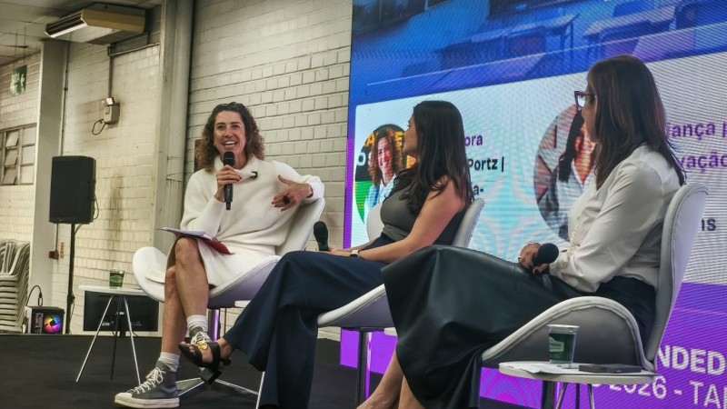 Secret&aacute;ria em exerc&iacute;cio da Sict, Mariela Portz, destacou o trabalho da qu&aacute;drupla h&eacute;lice